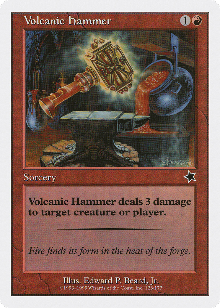 Volcanic Hammer Card Image