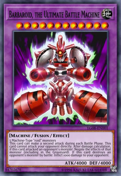 Barbaroid, the Ultimate Battle Machine Card Image