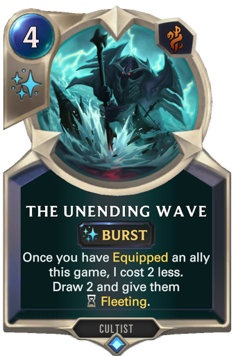 The Unending Wave Card Image