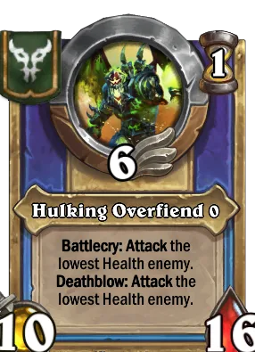 Hulking Overfiend {0} Card Image