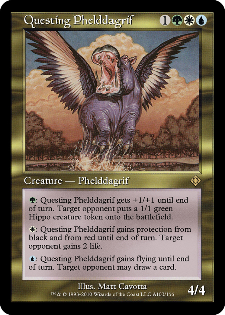 Questing Phelddagrif Card Image