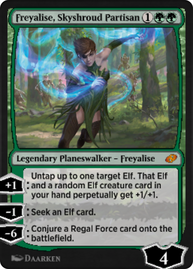 Freyalise, Skyshroud Partisan Card Image