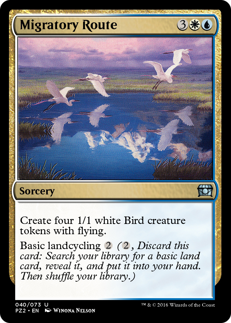 Migratory Route Card Image