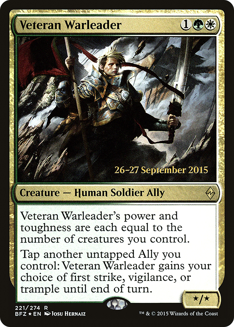 Veteran Warleader Card Image