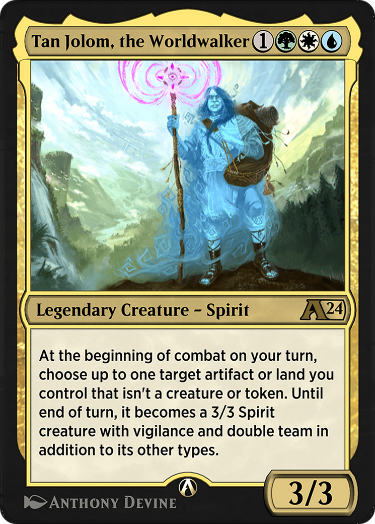 Tan Jolom, the Worldwalker Card Image