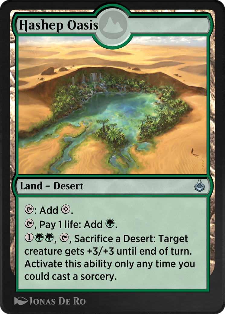 Hashep Oasis Card Image