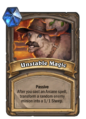 Unstable Magic Card Image