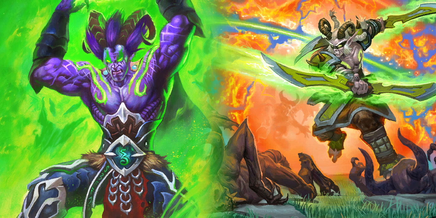 Reviewing Hearthstone's New Demon Hunter Cards Arriving With United in Stormwind