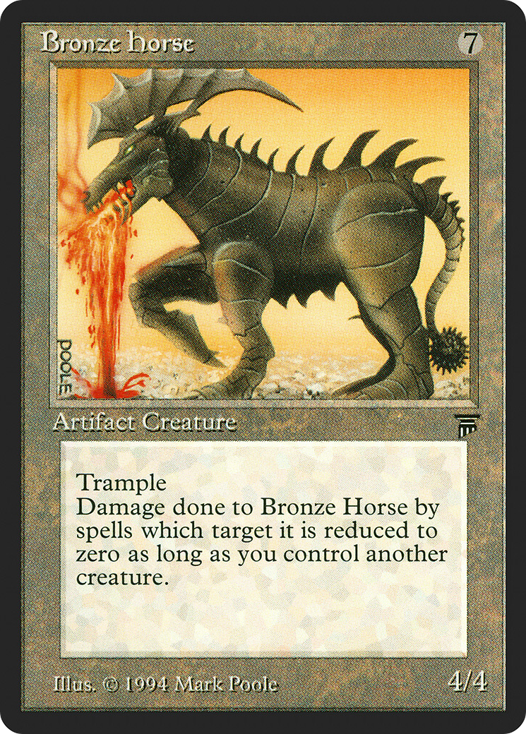 Bronze Horse Card Image
