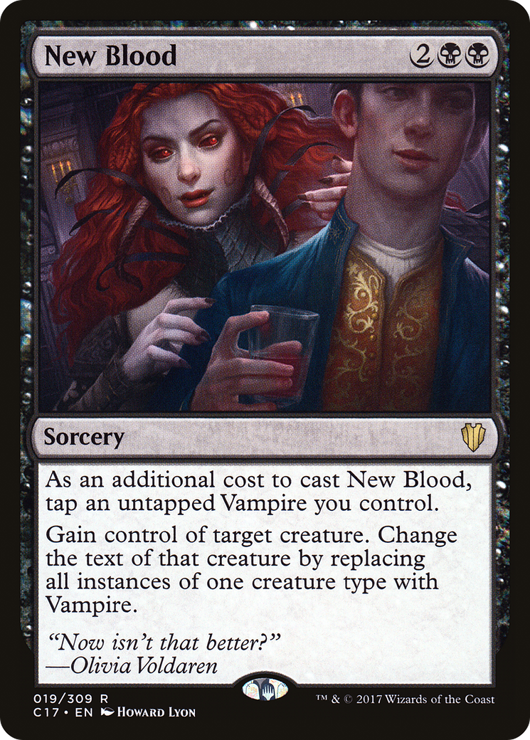 New Blood Card Image