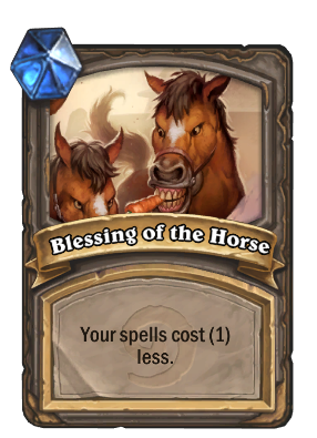 Blessing of the Horse Card Image