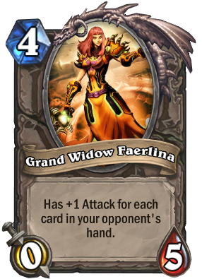 Grand Widow Faerlina Card Image