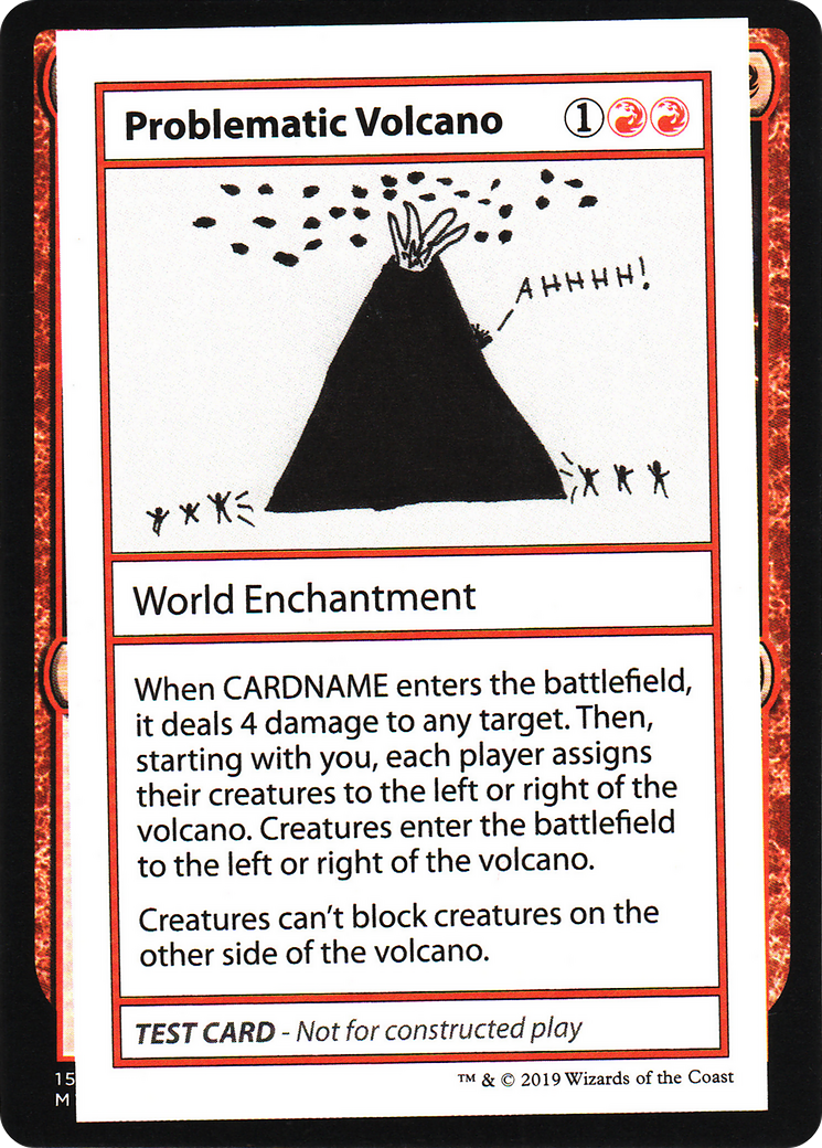 Problematic Volcano Card Image