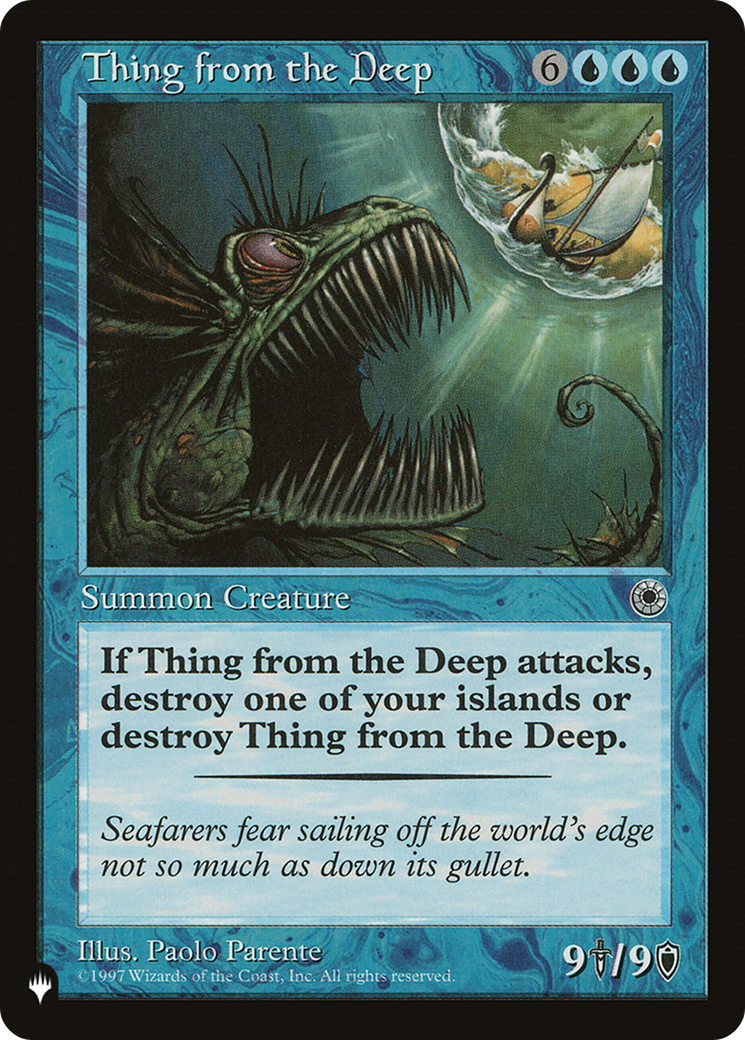Thing from the Deep Card Image