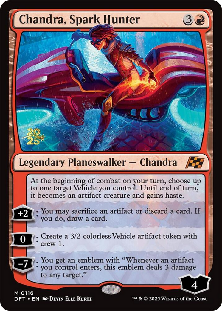 Chandra, Spark Hunter Card Image