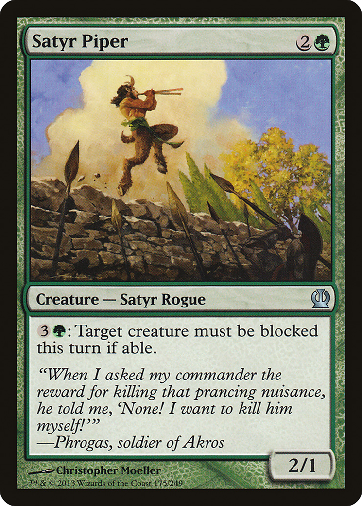 Satyr Piper Card Image