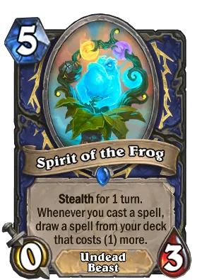 Spirit of the Frog Card Image