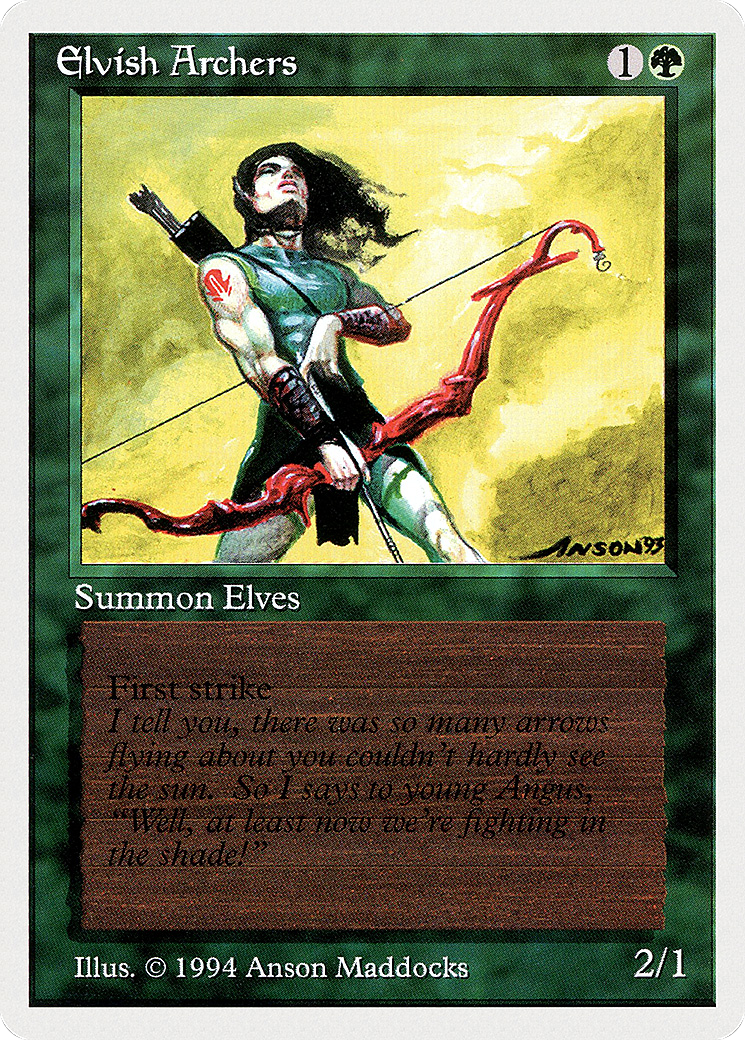 Elvish Archers Card Image