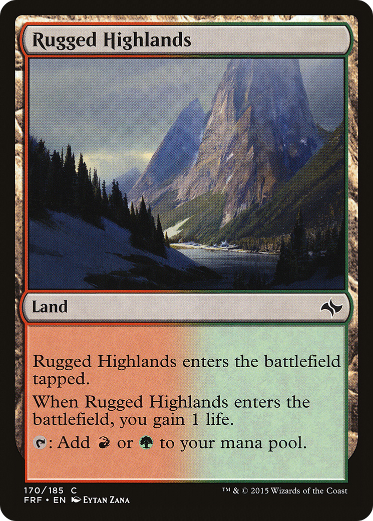 Rugged Highlands Card Image