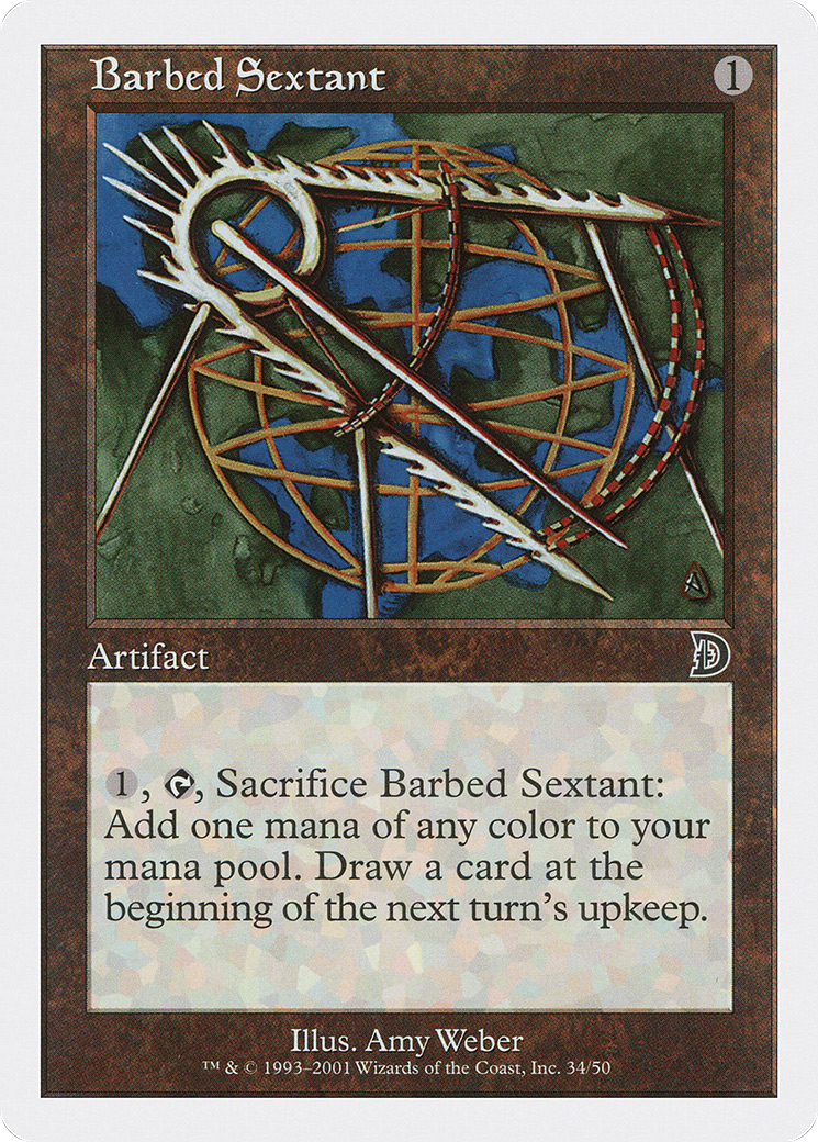 Barbed Sextant Card Image