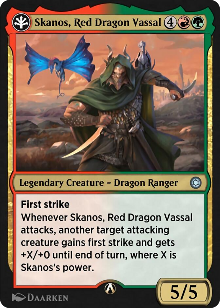 Skanos, Red Dragon Vassal Card Image