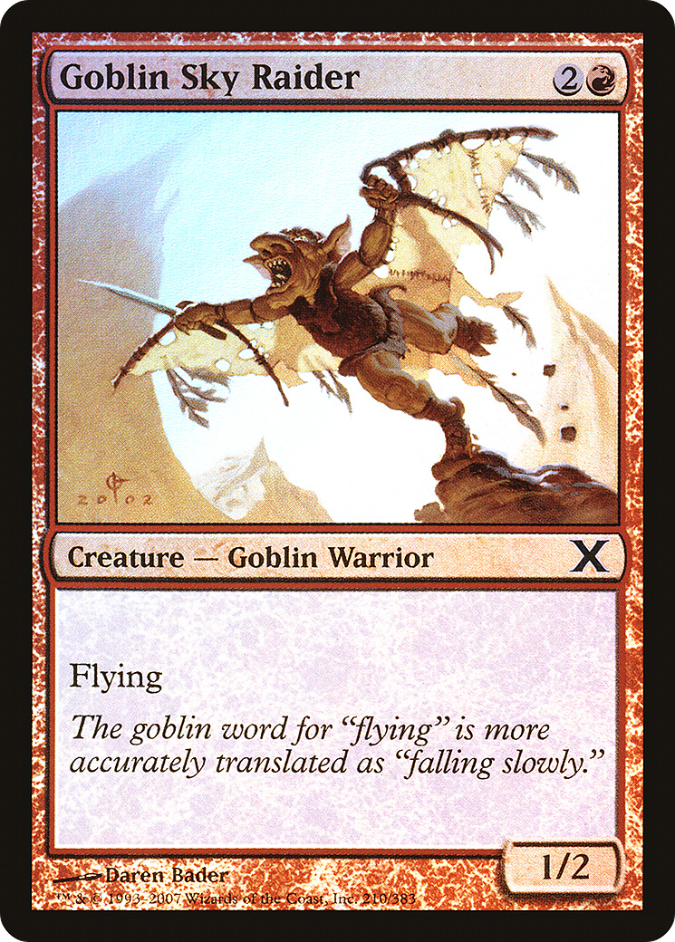 Goblin Sky Raider Card Image