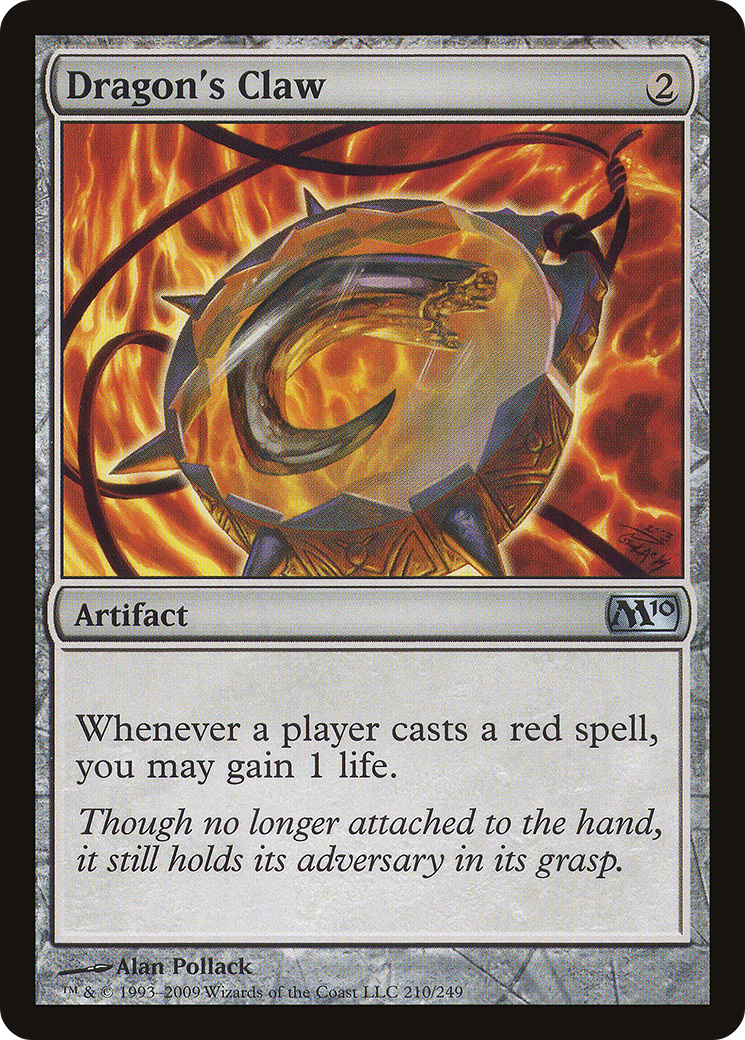 Dragon's Claw Card Image