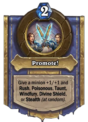 Promote! Card Image