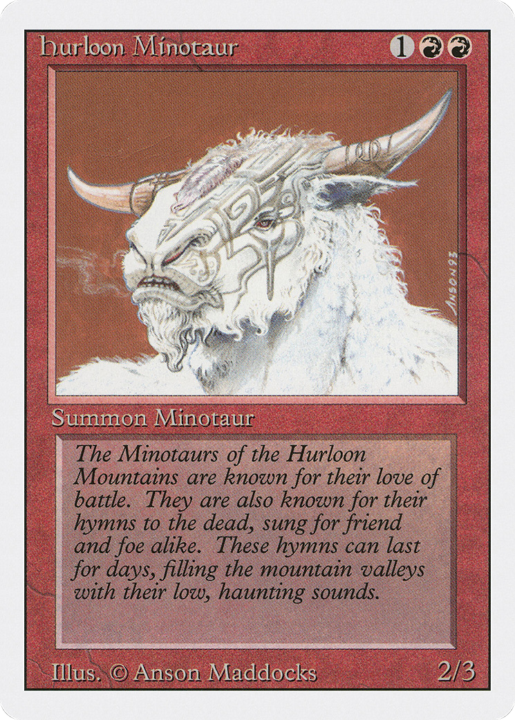 Hurloon Minotaur Card Image