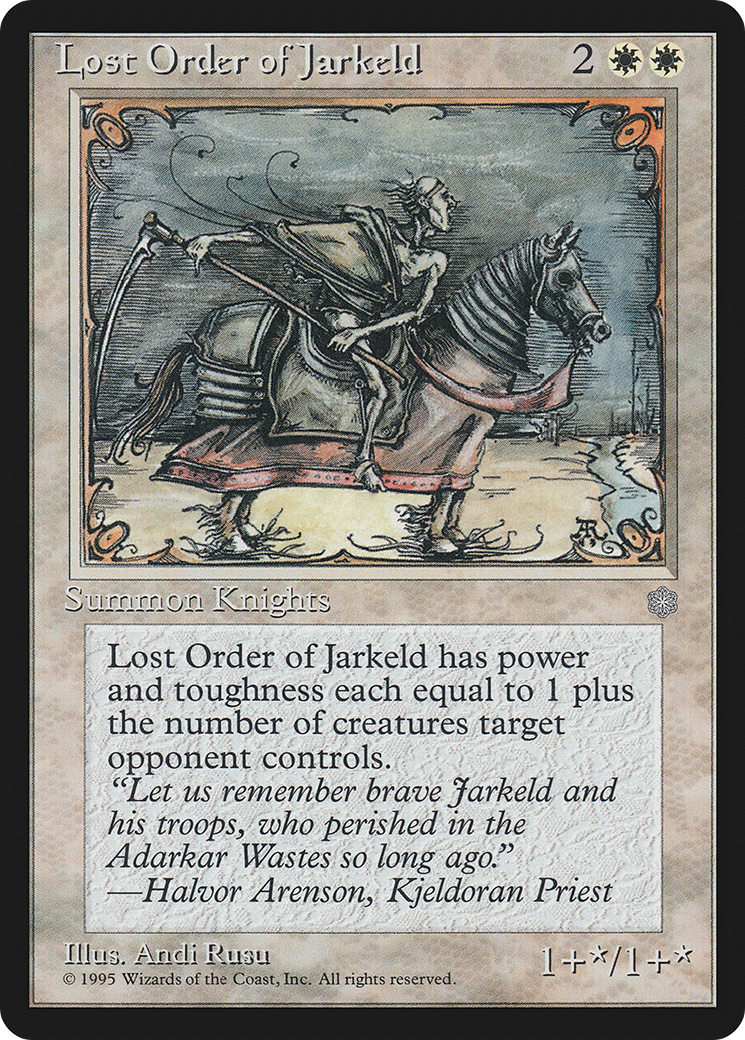 Lost Order of Jarkeld Card Image
