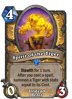 Spirit of the Tiger Card Image