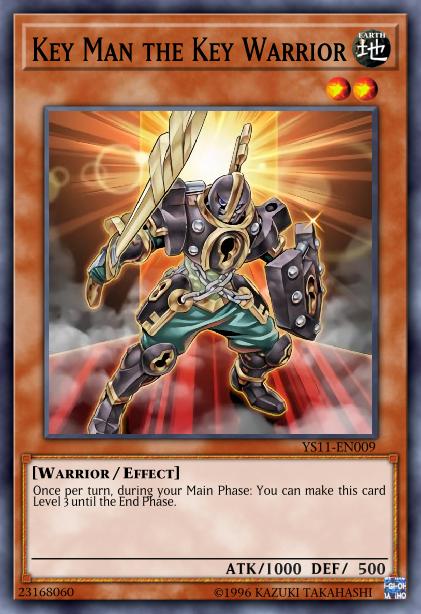 Key Man the Key Warrior Card Image