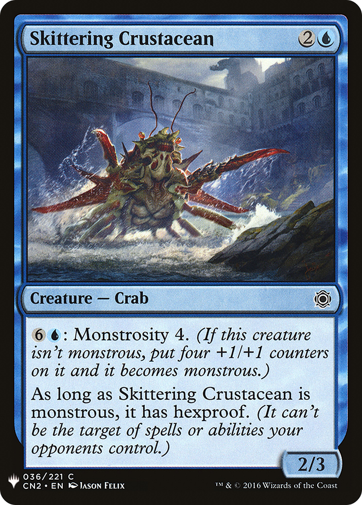 Skittering Crustacean Card Image