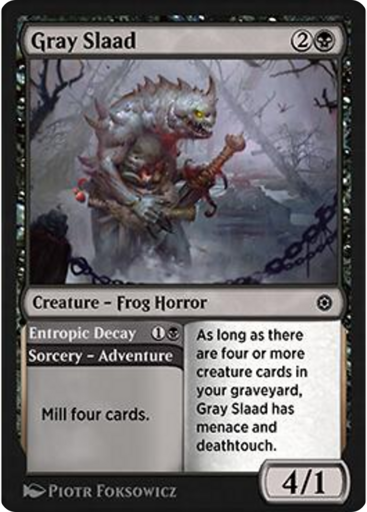 Gray Slaad // Entropic Decay Card Image