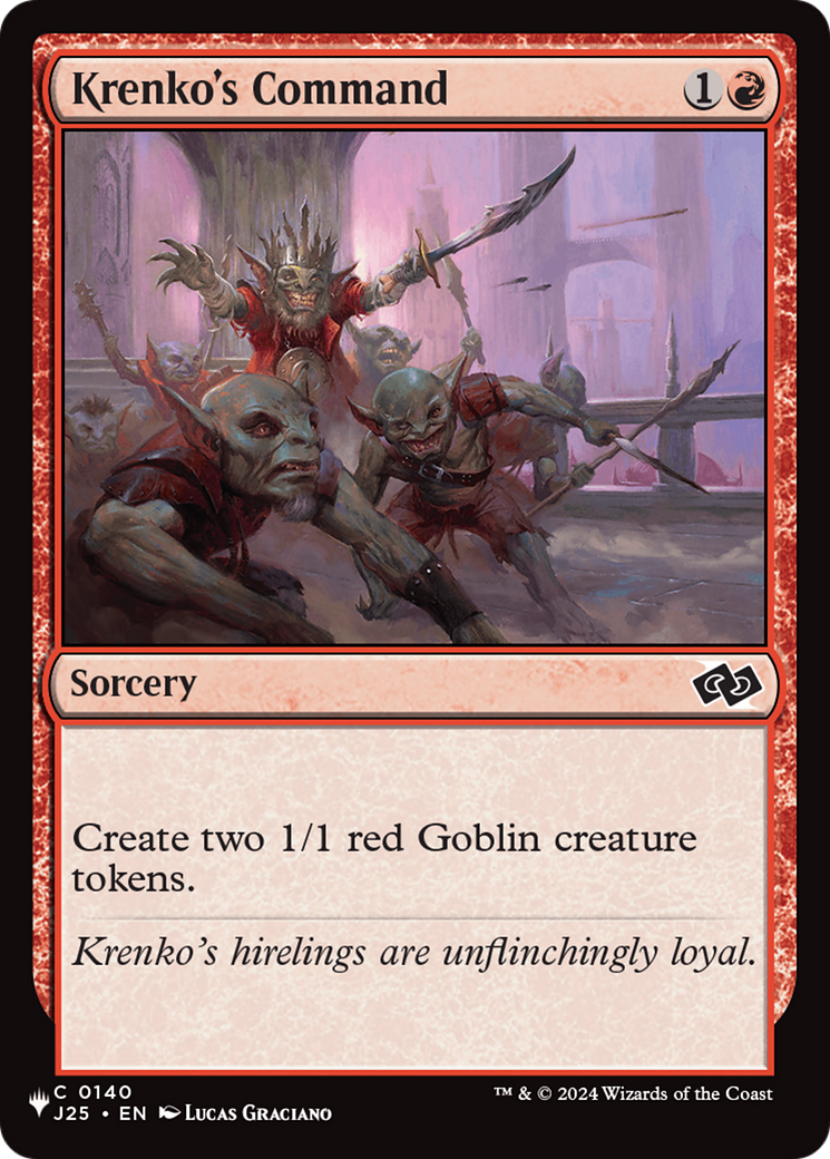 Krenko's Command Card Image