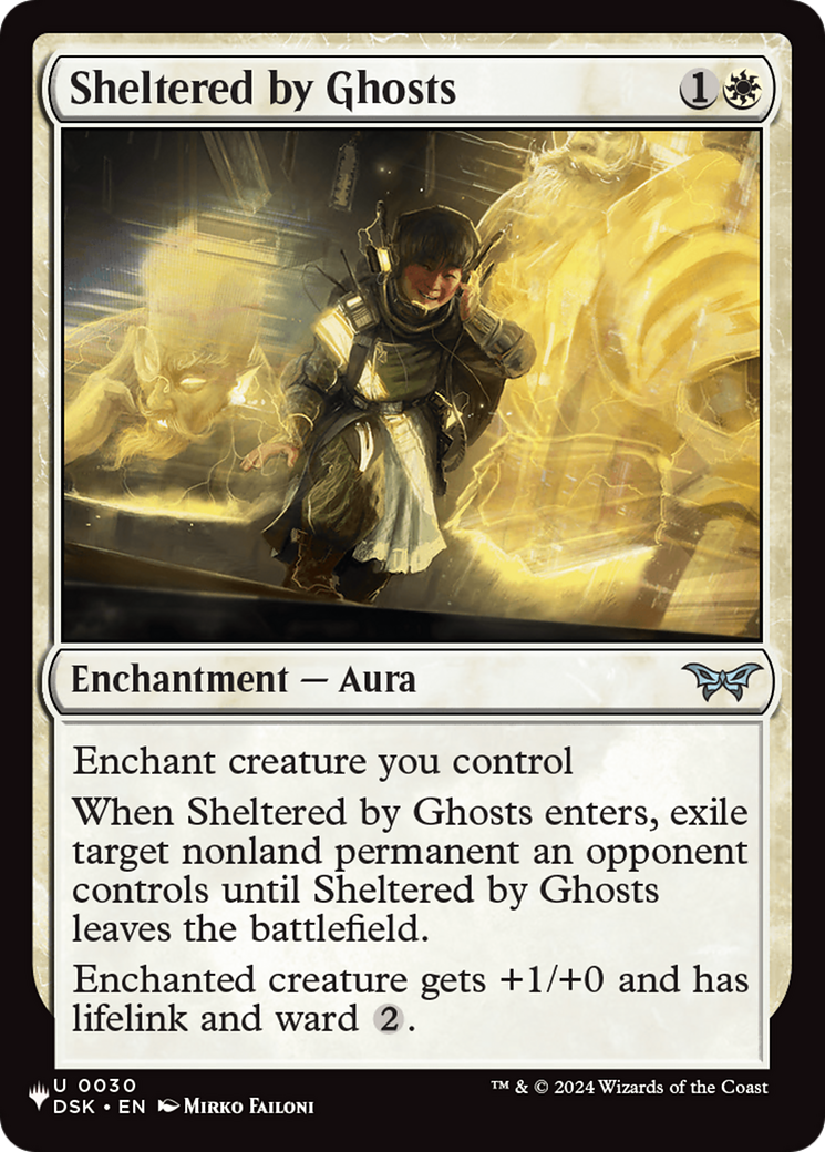 Sheltered by Ghosts Card Image