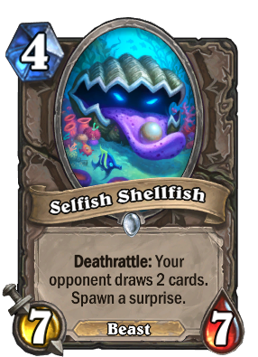 Selfish Shellfish Card Image