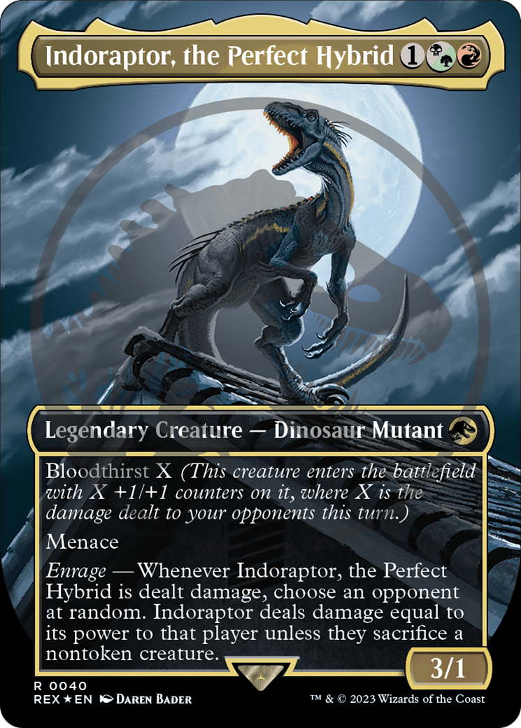 Indoraptor, the Perfect Hybrid Card Image