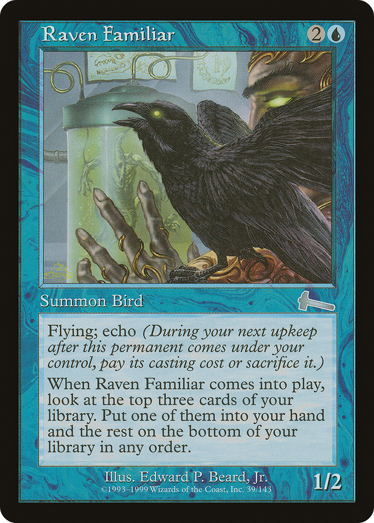 Raven Familiar Card Image