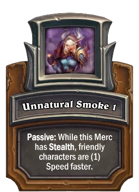 Unnatural Smoke 1 Card Image