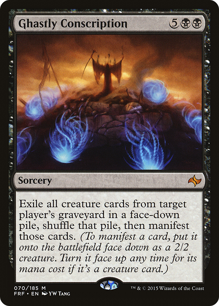 Ghastly Conscription Card Image