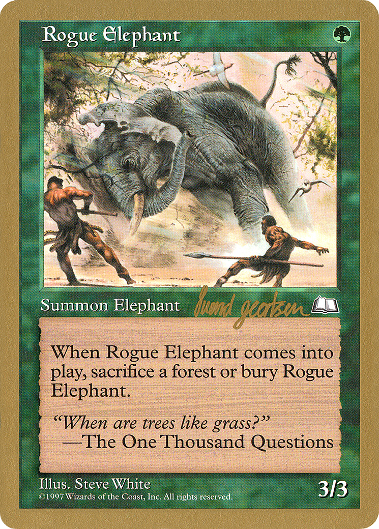 Rogue Elephant Card Image