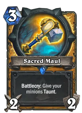 Sacred Maul Card Image