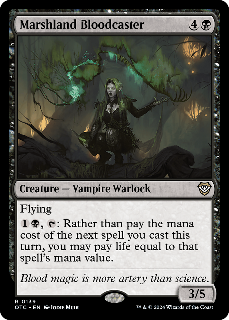 Marshland Bloodcaster Card Image