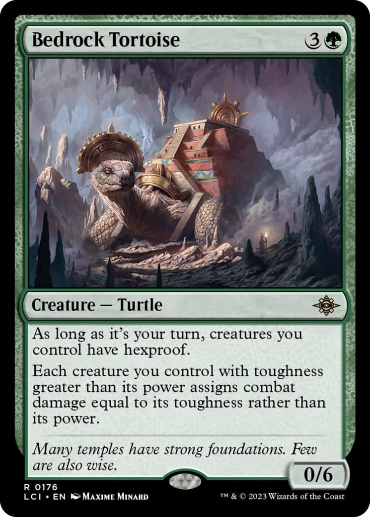 Bedrock Tortoise Card Image