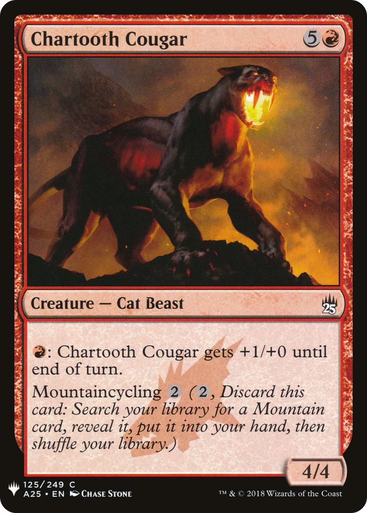 Chartooth Cougar Card Image