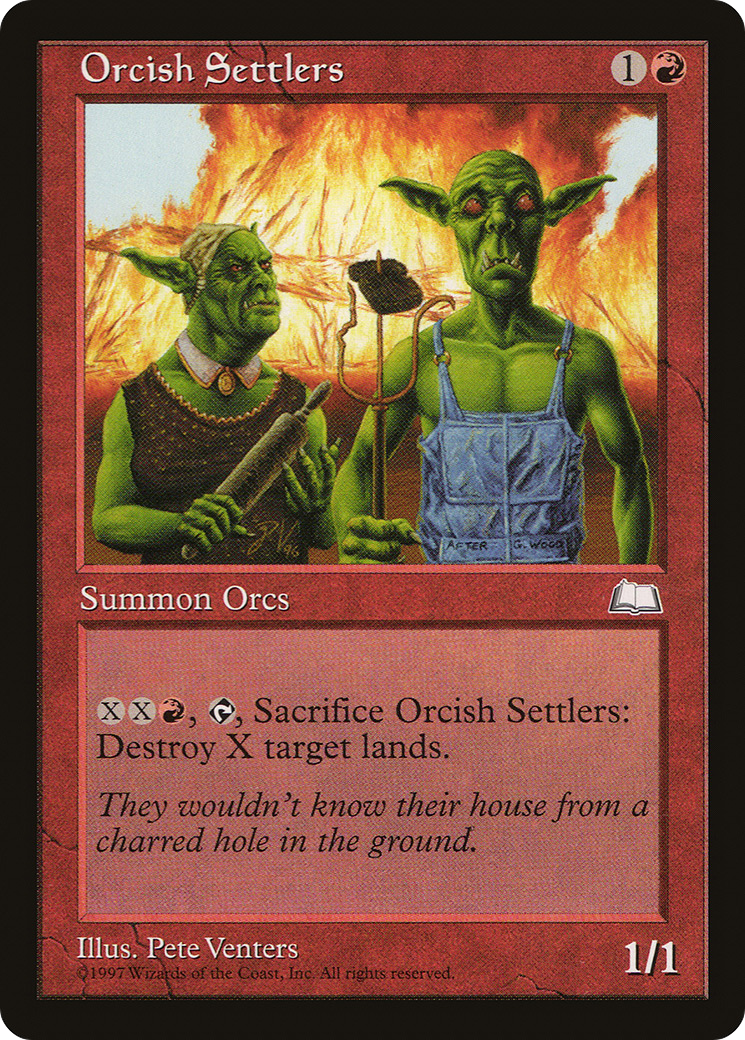 Orcish Settlers Card Image