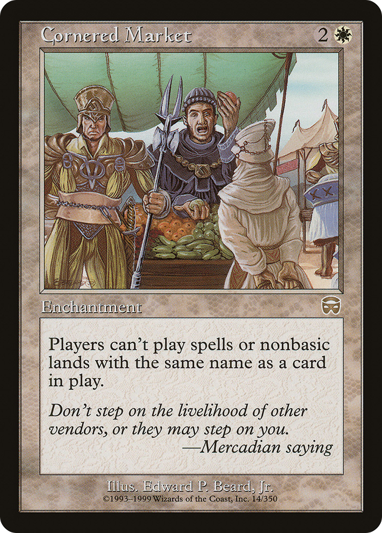 Cornered Market Card Image