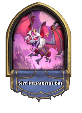 Sire Denathrius Bat Card Image