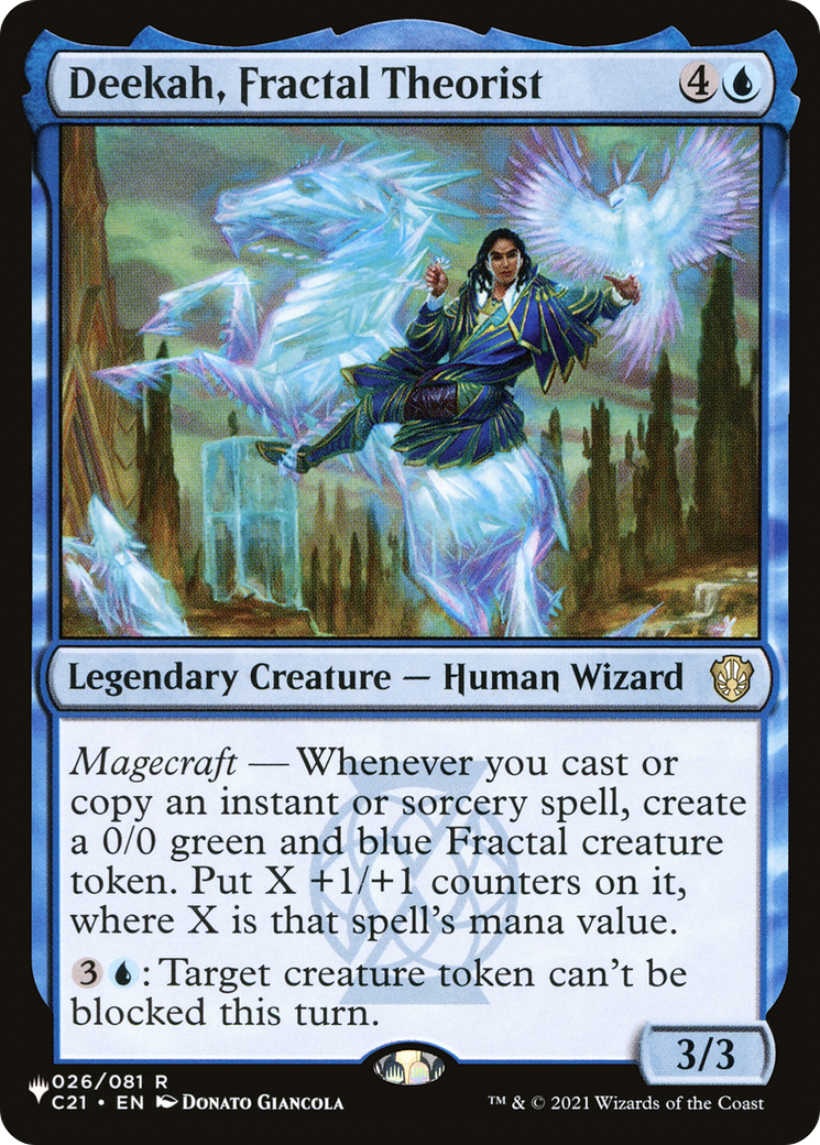 Deekah, Fractal Theorist Card Image